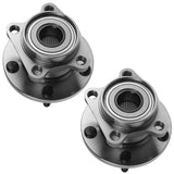Rear Wheel Hub & Bearing Assembly Pair for 2007-2015 Mazda CX-9 AWD