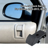 Car Lock Block Switch Replacement For Citroen Old Elysee 2002-2013 Black – product image