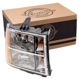 Headlight For 2007-2013 Sierra 1500 Right 22853030 2007-2014 Sierra 2500 HD 1221-0128R - product image