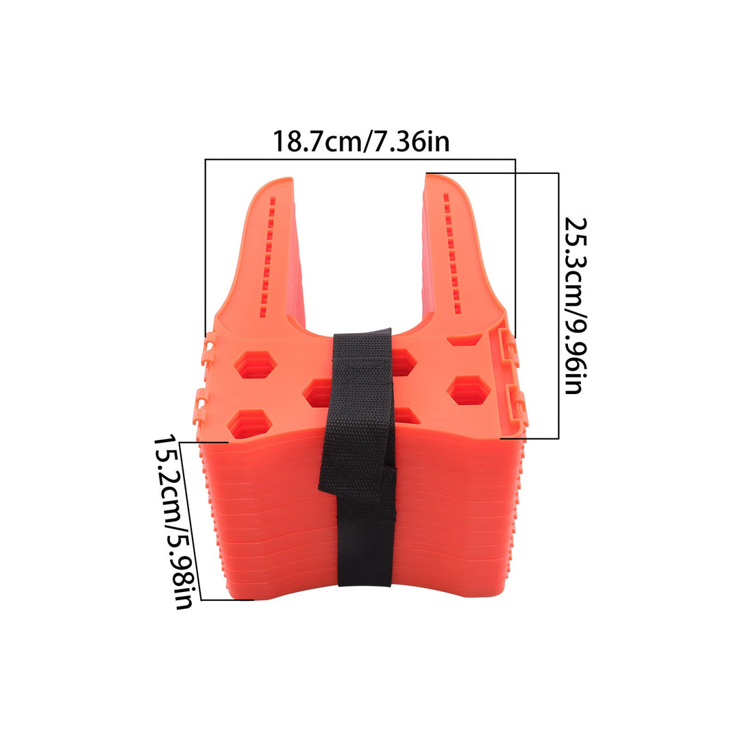 RV Sewer Hose Support 10 Ft Orange