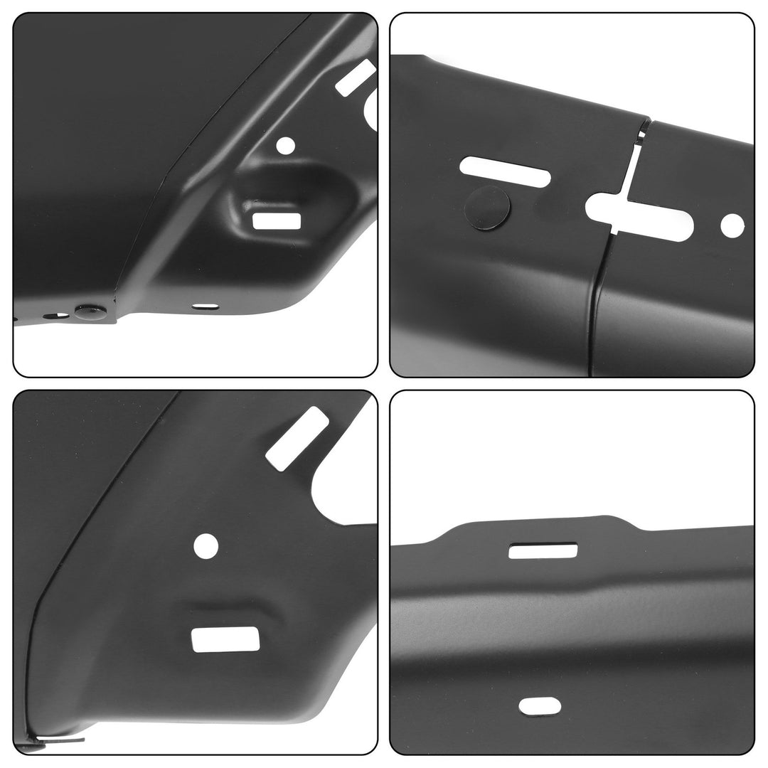 Steel Split Front Bumper without Sensor Holes for 2021-2023 Ford F-150 ML3Z17757BPTM