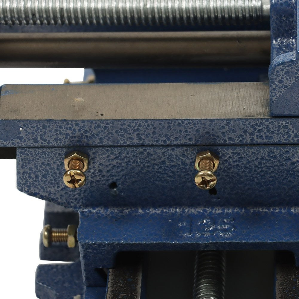5 Inch Heavy Duty 2-Way Cross Slide Vise for Drill Press and Milling