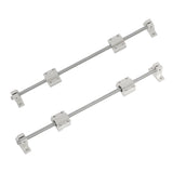 8mm x 350mm Linear Rail Shaft Kit with SCS8UU Bearings and SK8 Supports