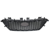 Front Upper Honeycomb Grille without Sensor Hole for 2015-2017 Hyundai Sonata