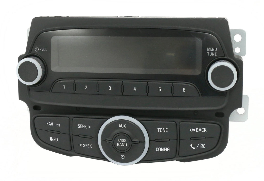 Chevrolet 2013 Spark AM FM OEM Radio Clock Part Number 95096039 Option Code UM7 - product image