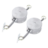 3 Inch Type DC Female Cam Lock Dust Cap 2 Pack Aluminum