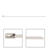 304 Stainless Steel Cable Ties 11.8 Inch 200 Pack 330 lb