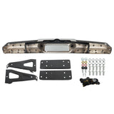 Chrome Rear Steel Step Bumper for 1997-2004 Dodge Dakota