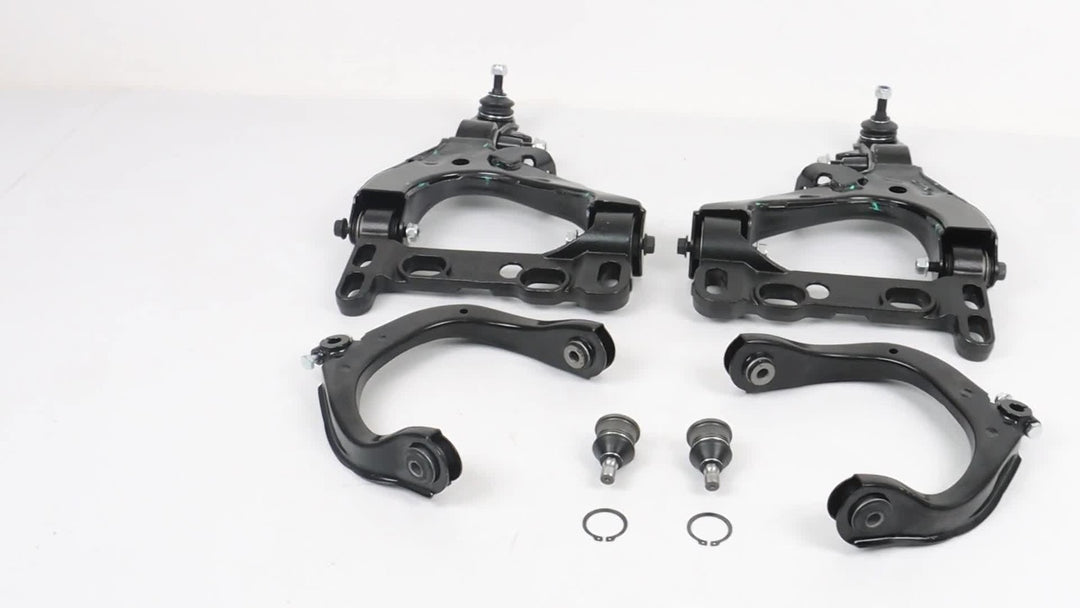 6-Piece Front Upper and Lower Control Arm Kit for 2004-2007 Chevrolet Trailblazer GMC Envoy K620467