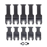 Oscillating Multi Tool Japanese Tooth Saw Blades 10 Pack Extra Long