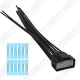Car Heated Cooled Seat Module Connector For Ford Lincoln 3U2Z-14S411-ZMB WPT928 – product image 2