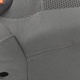 Front Seat Back Cover Set Gray Cloth for 2007-2010 Jeep Wrangler