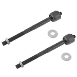 Front Inner and Outer Tie Rod Kit with Rack Boots for 2004-2010 Toyota Sienna