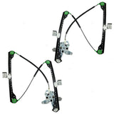 Window Regulator with Motor For 2004-2006 Pacifica Front Set 4894270AC CH1351142 2552-7101LR - product image