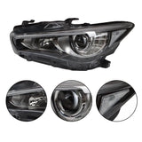 LED Headlight Pair without AFS for 2014-2022 Infiniti Q50 IN2503157 – product image 2
