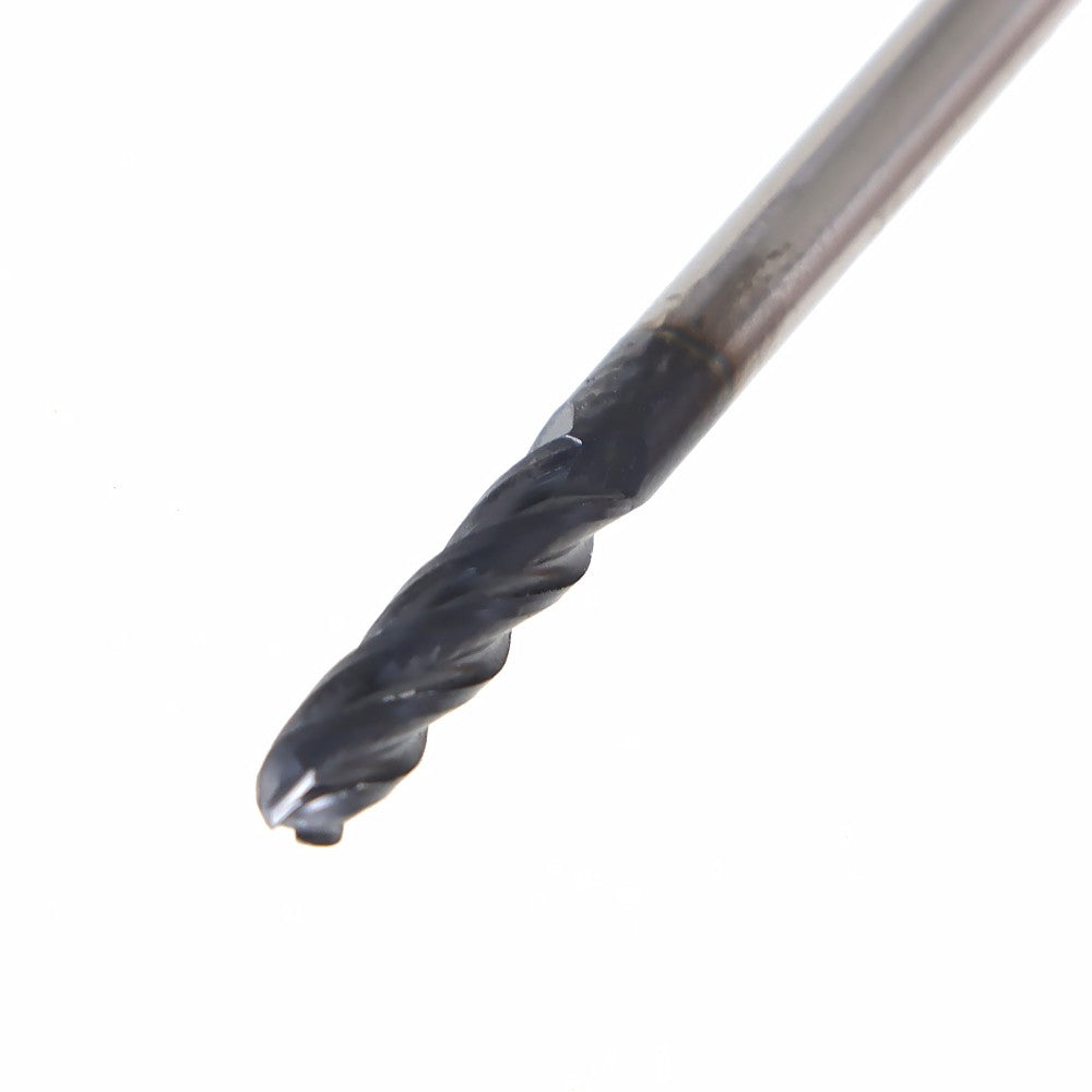 1/8 Inch 4 Flute Ball Nose Carbide End Mill 5 Pack 1-1/2 Inch OAL