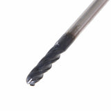 1/8 Inch 4 Flute Ball Nose Carbide End Mill 5 Pack 1-1/2 Inch OAL