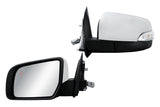 Pair L+R Door Mirror Electric With BLIS Power Fold Chrome for 19-24 Ford Ranger KB3B-17682-JC - view 21