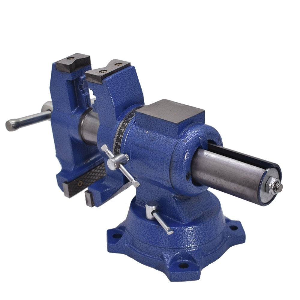 4 Inch Multipurpose Bench Vise with 360 Degree Swivel