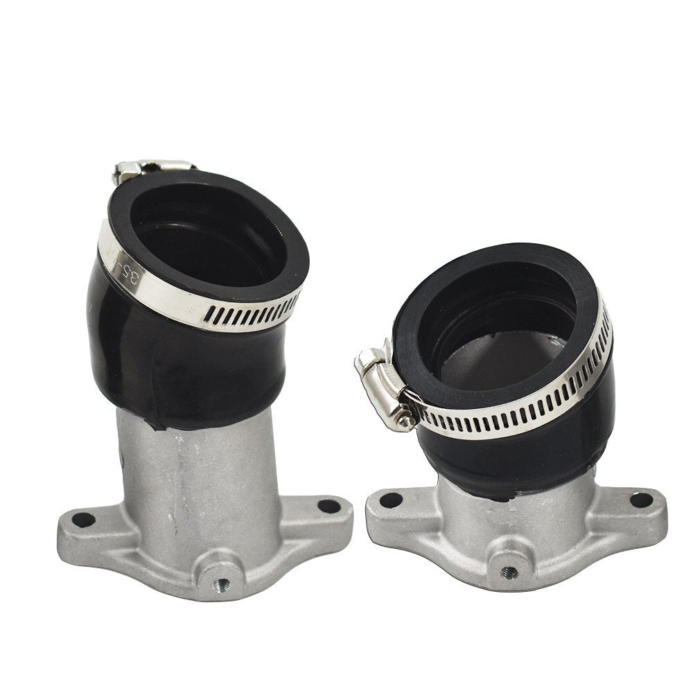 Carburetor Intake Manifold Pair with Boots for 1978-1982 Honda CX500 16211-415-000