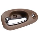 Front Driver Interior Door Handle, Beige & Chrome, for 1998-2004 Chrysler 300M, Concorde & LHS
