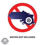 Window Regulator with o Motor for 1999-2003 TL Rear Right AC1551108 7553-0001R - product image