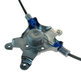 Front Manual Window Regulator Pair for 1998-2004 Nissan Frontier and 2000-2004 Xterra