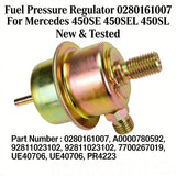 Fuel Pressure Regulator 0280161007 A0000780592 For Mercedes 450SE 450SEL 450SL – product image