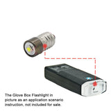 Upgrade Flashlight LED Bulb for BMW E36 Glove Box XPG2 Non-Polarity E10 Screw Base