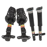 Front and Rear Shock and Strut Set of 4 for 2010-2016 Mercedes-Benz C-Class E-Class Coupe C204 C207