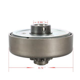Heavy Duty Centrifugal Clutch 10 Tooth 1 Inch Bore for Go Kart and Mini Bike