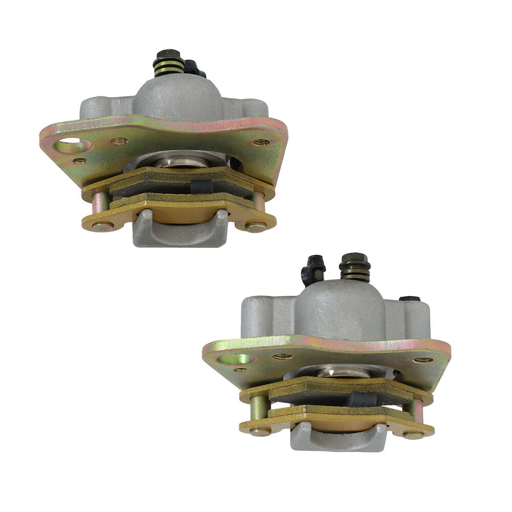 Front Brake Caliper Pair with Pads for 1998-2004 Polaris Ranger 500 425 1910640 1910641