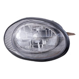 Headlight For 1996-1998 Taurus with Chrome Smooth To 6/10/98 Set F6DZ13008A 3221-0018LR - product image