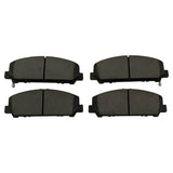 Front Ceramic Brake Pad, Rotor and Caliper Kit for 2011-2023 Nissan Titan, Armada and Infiniti QX56, QX80