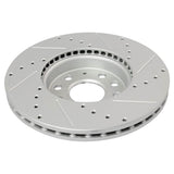 Front Performance Ceramic Pad & Coated Rotor Kit for VW Jetta, Golf, Rabbit, Beetle & Audi A3