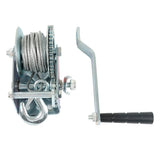 Hand Crank Winch 600 lb with Steel Cable