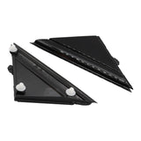 2Pcs for FIAT 500 Door Mirror Flag Cover Moldings Left+Right Gloss Black 2012-19 1SD00KX7AA – product image 2