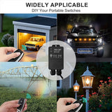 12V Remote Control Switch. IP67 Waterproof 30A Relay Wireless (DC 8-80V) DC8-80V - product image 2