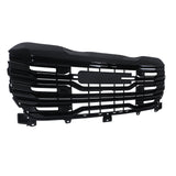 Gloss Black Front Grille with Camera Hole for 2022-2024 GMC Sierra 1500