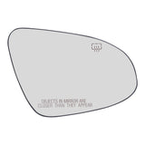 Mirror Glass with Base For 2014-2019 Corolla Heated Set 8793102F90 TO1325117 6339-0017LR - product image
