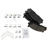 Front & Rear Ceramic Brake Pad Set for 2007-2017 Toyota Camry, Avalon & Lexus ES350, ES300h
