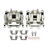 Rear Brake Caliper Pair with Brackets for 2009-2023 Nissan Murano 2013-2020 Pathfinder Infiniti QX60 19-B6036 19-B6037