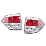 Halogen Outer Tail Light Pair LH and RH for 2013-2015 Lexus RX350 RX450h 81550-0E090