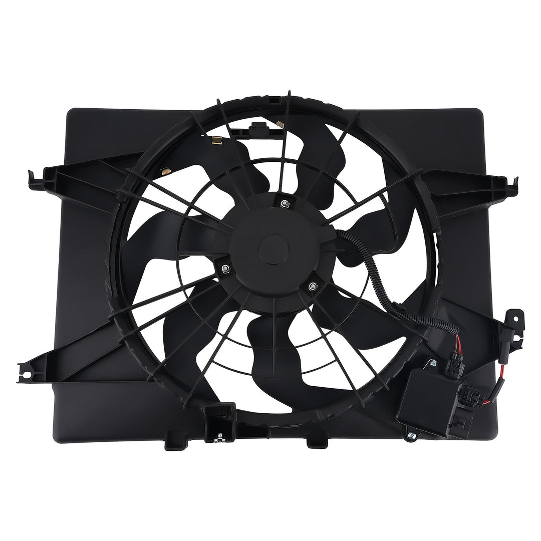 Cooling Fan Assembly for 2014 Hyundai Sonata and 2014-2015 Kia Optima 2.4L 25380-2T500