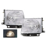Headlight Assembly Set Driver & Passenger Side for 1997-2000 Toyota Tacoma EBAY-377407214635 – product image