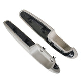 Gray Front Door Armrest Pair for 1995-2002 Chevrolet GMC C/K Trucks 15961795 15961796