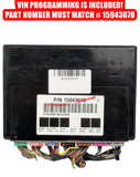 2007-2013 GM Body Control Module 15943678 BCM OEM - product image