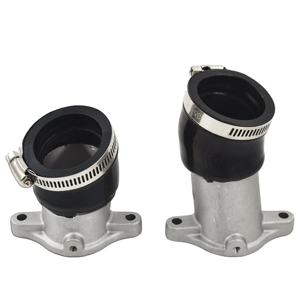 Carburetor Intake Manifold Pair with Boots for 1978-1982 Honda CX500 16211-415-000