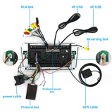 7'' Android 13 Support Carplay 4+32G Car Radio For Mercedes-Benz W211 W219 W463 – product image 4