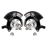 Front Steering Knuckle & Hub Assembly Pair for 2007-2010 Ford Edge